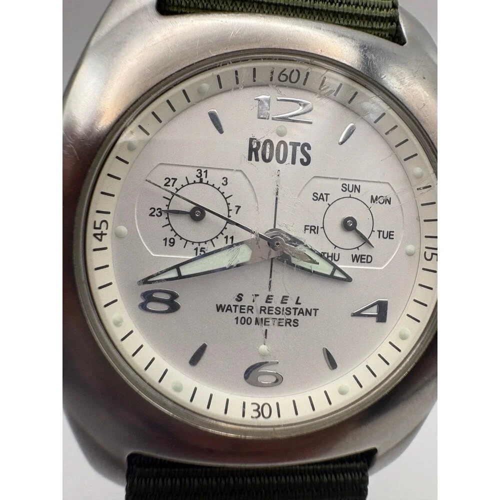Vintage Roots Protocol R458 Men's Watch White Dial 100M | Crown Guard